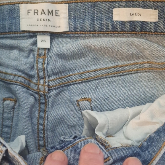 Frame Denim Light Blue Ankle Jeans - Picture 4 of 7